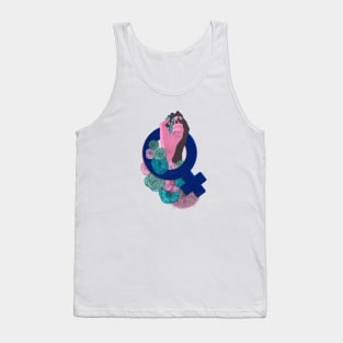 The feminist flourish, sisterhood Tank Top